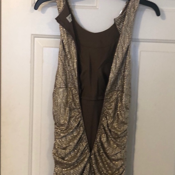 Beautiful Gold Gown - Picture 3 of 4